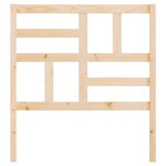 vidaXL Tête de lit 96x4x104 cm Bois massif de pin