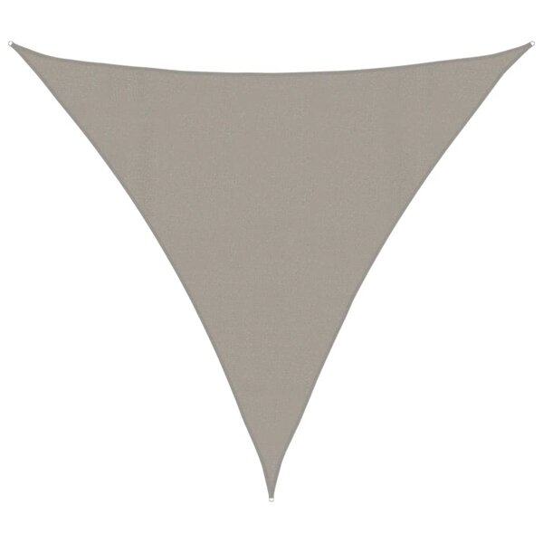 vidaXL Voile d'ombrage 160 g/m² triangulaire 4 5x4 5x4 5 m PEHD