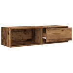 vidaXL Meuble TV vieux bois 100x31x25 5 cm bois d'ingénierie