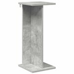 vidaXL Support de Plante 2 pièces Gris béton 25 x 25 5 x 60 5 cm