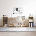 vidaXL Ensemble meuble TV 2 Pièces Chêne artisanal Bois d'ingénierie