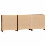 vidaXL Buffet 3 Pièces Bois ancien 70 x 41 x 75 cm Bois d'ingénierie