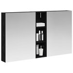 vidaXL Ensemble de Meubles de Salle de Bain 3 Pièces 120 x 14 5 x 70 cm