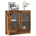 vidaXL Meuble vieux bois 82 5x30 5x80 cm bois d'ingénierie
