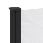 vidaXL Auvent latéral rétractable blanc 100x500 cm