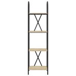 vidaXL Étagère Chêne Sonoma 40 x 30 x 146 cm Bois d'ingénierie