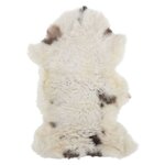 vidaXL Peau de mouton Couleur mélangée 70x100 cm