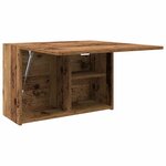 vidaXL Armoire murale de bain vieux bois 60x25x40 cm bois d'ingénierie