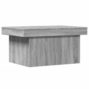 vidaXL Table basse sonoma gris 100x55x40 cm bois d'ingénierie