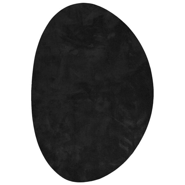 vidaXL Tapis HUARTE Noir 160 x 230 cm Polyester