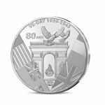 80 ans du V-E DAY Monnaie de 10€ Argent