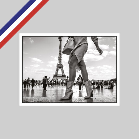 Carte peter turnley - le trocadéro  paris  2018