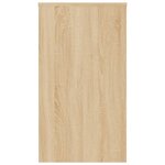 vidaXL Bureau Chêne sonoma 90x40x72 cm Bois d'ingénierie
