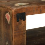 vidaXL Armoire TV Multicolore 60x30x25 cm en bois massif recyclé