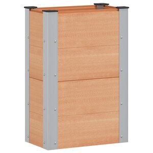 vidaXL Jardinière surélevée Marron 50 x 30 x 72 cm
