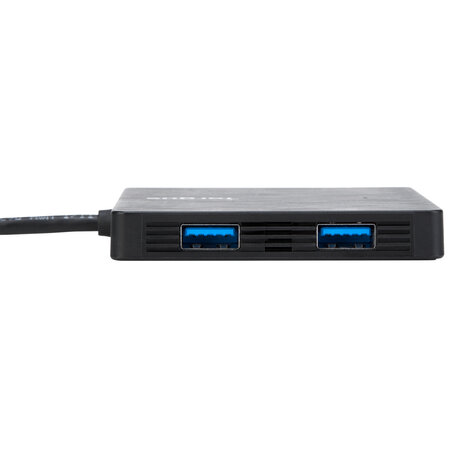 Targus usb-c hub to 3x usb-a usb-c hub to 3x usb-a and 1x usb-c battery charge black retail
