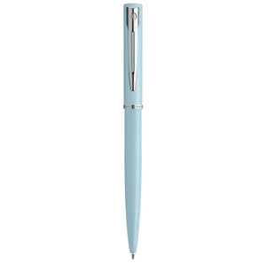 Waterman allure pastel stylo bille  bleu pastel  recharge bleue pointe moyenne  coffret cadeau