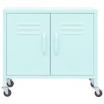 vidaXL Armoire de rangement Menthe 60x35x56 cm Acier