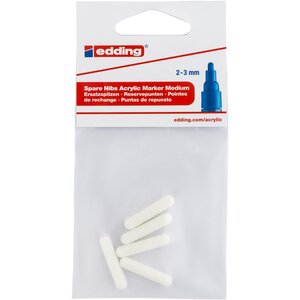 Sachet 5 Pointes de rechange pour marqueur acrylique 5100 - 2-3mm EDDING