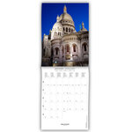 Petit calendrier mural 14x18  cm - 2024 - Paris - Draeger