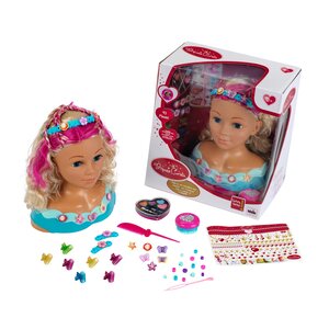 Theo Klein 5398 - Tête à coiffer et à maquiller Mariella Princess Coralie