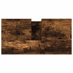 vidaXL Armoire de bain chêne fumé 65x33x60 cm bois d'ingénierie