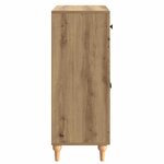 vidaXL Buffet Chêne artisanal 66 x 34 5 x 90 cm Bois d'ingénierie