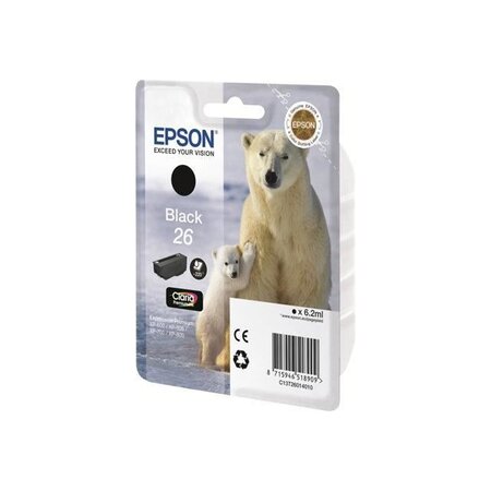 Epson cartouche t2601 - ours polaire - noir