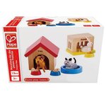 Famille d'animaux domestiques en jouet hape e3455