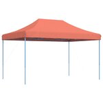 vidaXL Tente de fête Terre cuite 292 x 440 x 315 cm Tissu Oxford