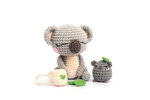 Fil de coton amigurumi vert pomme purée de brocolis