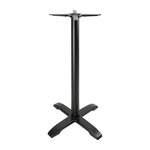 Pied de table mange-debout pour les plateaux jusqu'à 800 mm - bolero -  - fonte 610x610x1080mm