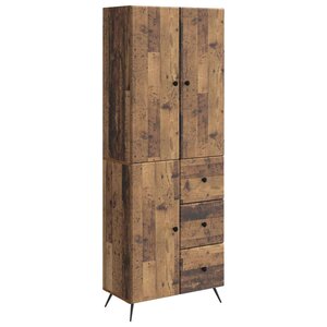 vidaXL Ensemble de Meubles 2 Pièces Bois ancien Bois d'ingénierie