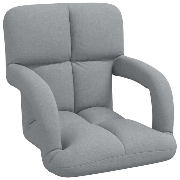 vidaXL Chaise de sol réglable avec accoudoir