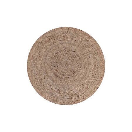 LABEL51 Tapis Jute Rond 90 cm M Naturel