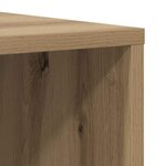 vidaXL Meuble TV 3 Pièces chêne artisanal 37 x 35 x 107.5 cm