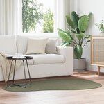vidaXL Tapis Vert forêt 120 x 170 cm Laine