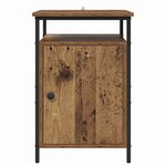 vidaXL Cabinet de chevet Bois ancien 40 x 42 x 60cm Bois d'ingénierie