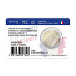 2 euros commémorative coincard BU France 2022 - Jacques Chirac.
