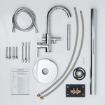 SCHÜTTE Mitigeur et ensemble de douche CORNWALL chrome