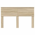 vidaXL Tête de lit Chêne Sonoma 140 cm Bois d'ingénierie