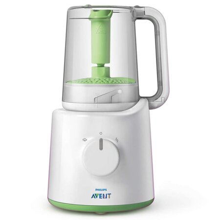 Philips cuiseur vapeur et mixeur alimentaire pour bébé 0 2 l 400 w