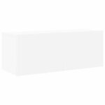 vidaXL Ensemble de meubles TV 4 Pièces Blanc Bois d'ingénierie