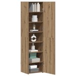 vidaXL Haut Armoire Chêne artisanal 45 x 42 5 x 185 cm