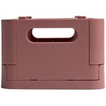 Boîte Pliable The Smart Case Mini Skandi - Vieux Rose - X 4 - Exacompta