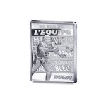 80 ANS L'ÉQUIPE  Coffret semi-complet - 4 monnaies de 10€ Argent BE : Footbal  Tennis  Rugby  Formule 1