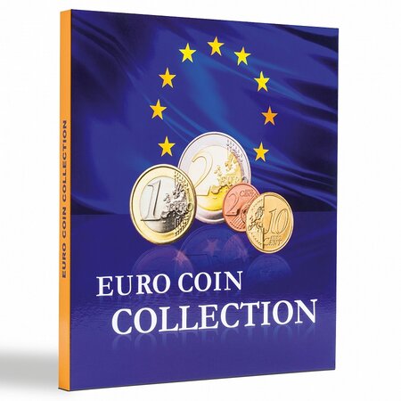 Album leuchtturm presso pour 26 séries complètes de 8 pièces de monnaie de  1 cent à 2 euro (346511) - La Poste