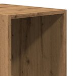 vidaXL Garde-robe chêne artisanal 30x50x200 cm bois d'ingénierie