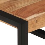 vidaXL Tables gigognes 3 Pièces Bois solide