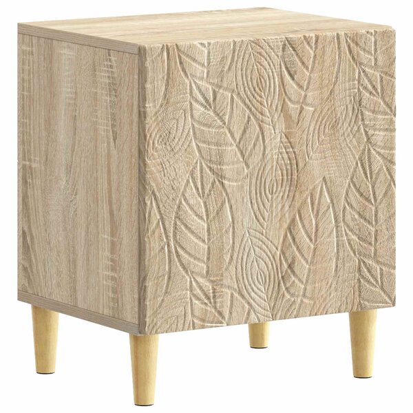 vidaXL Table de chevet Chêne Sonoma 43 x 34 5 x 50 cm